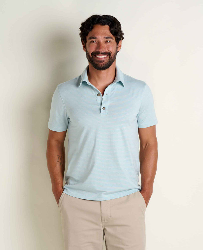 Toad and Co Ms Tempo SS Polo kyway Pattern / S