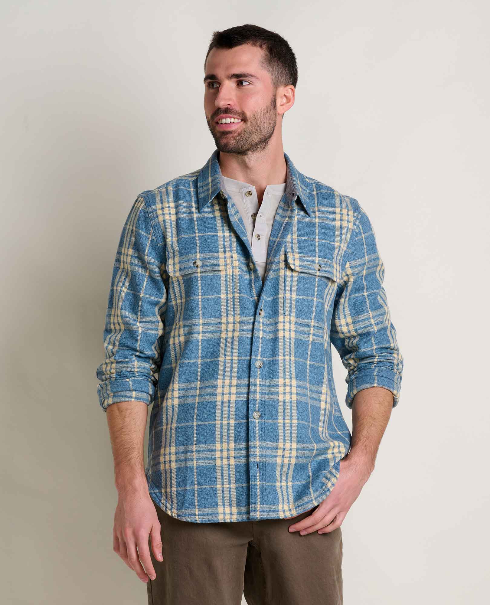 Toad and Co Ms Ranchero LS Shirt Kyanite
