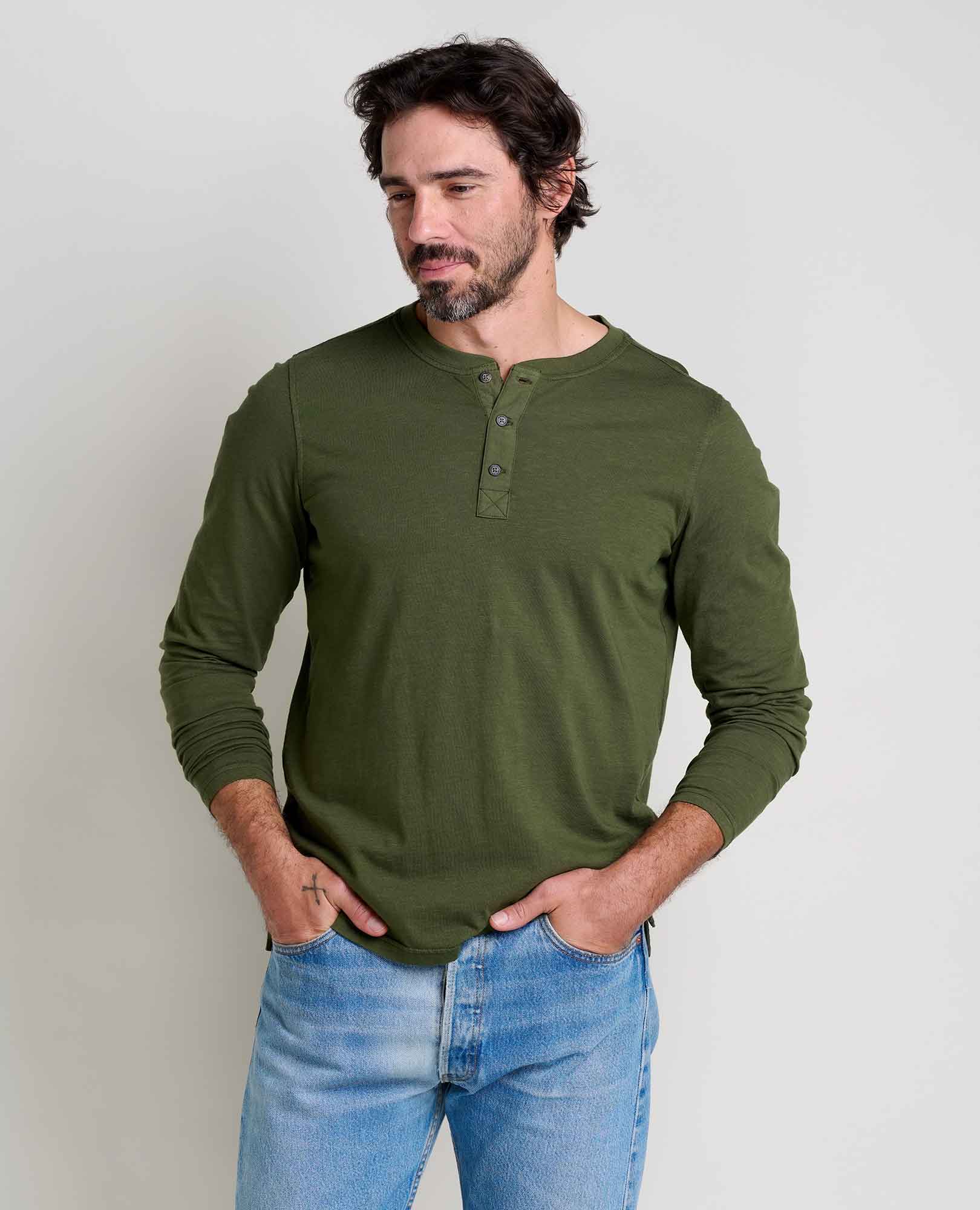 M's Primo Long Sleeve Henley