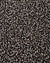 Black fabric with scattered white and beige polka dot pattern detail