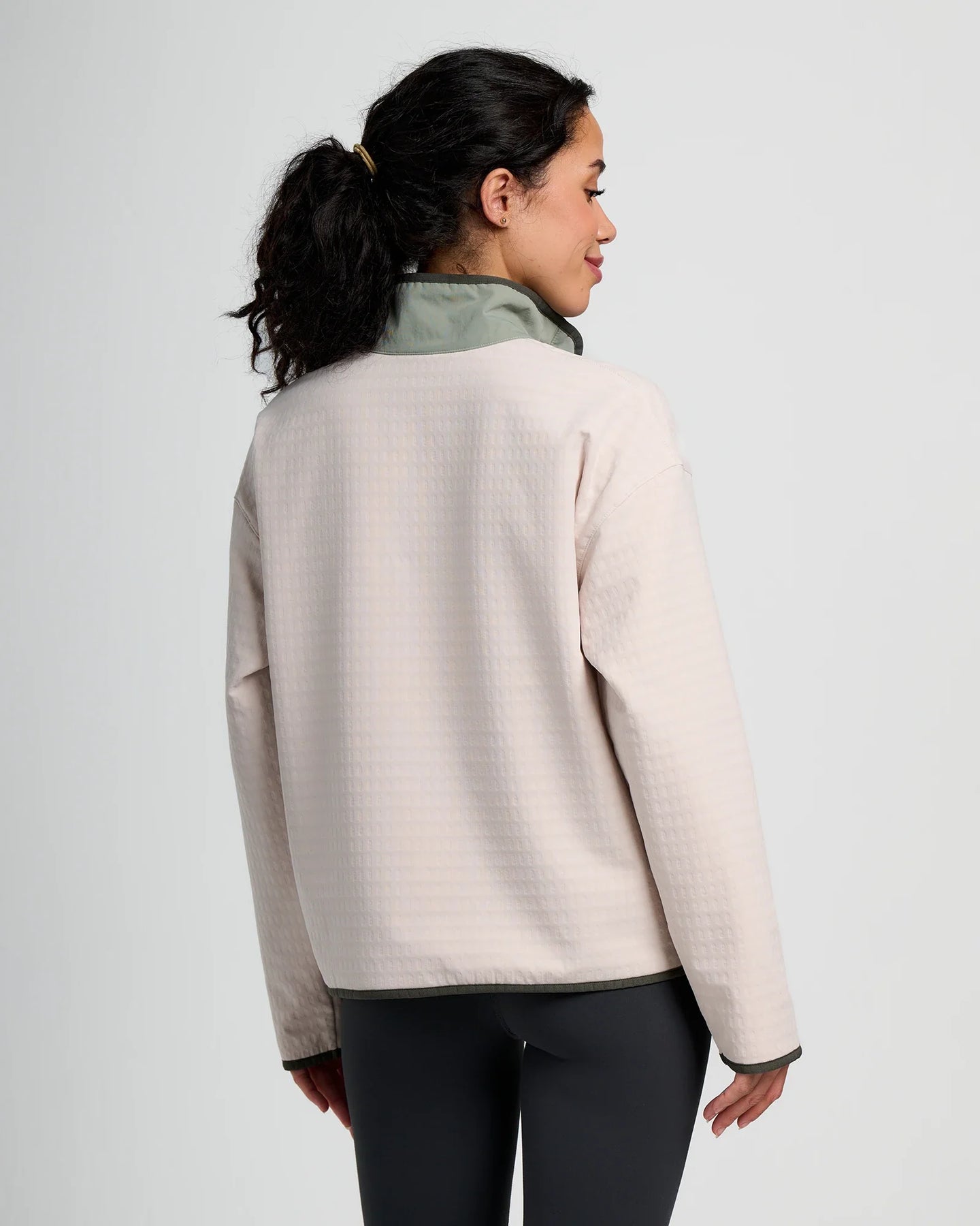 W's Gridback Fleece Snap Pullover