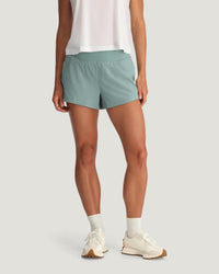 FreeFly Ws Bamboo-Lined Active Breeze Short - 3 Ocean Mist
