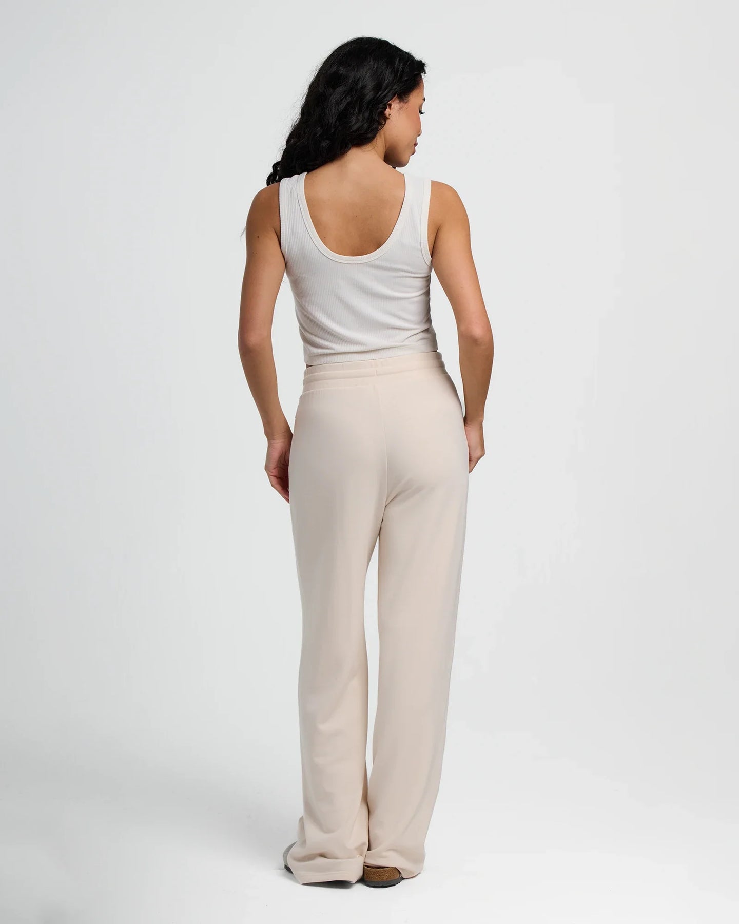 W's Bamboo Lightweight Fleece Wide Leg Pant