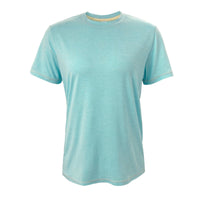 Sky Manufacturing Ws Performance Tech Short Sleeve Classic Fit Heather Balsam Green