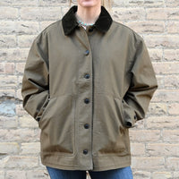 Filson Ws Canvas Barn Coat Marsh Olive