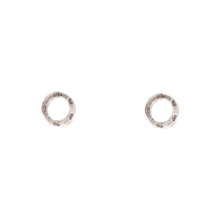Tiny Charm Post Earrings