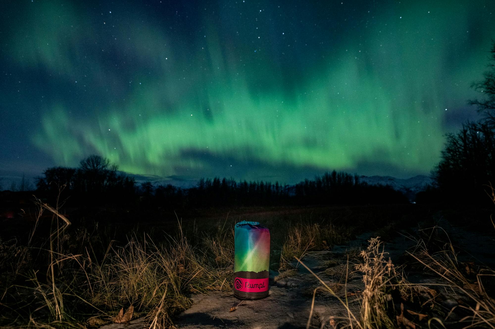 Original Puffy Blanket-Northern Lights 1P