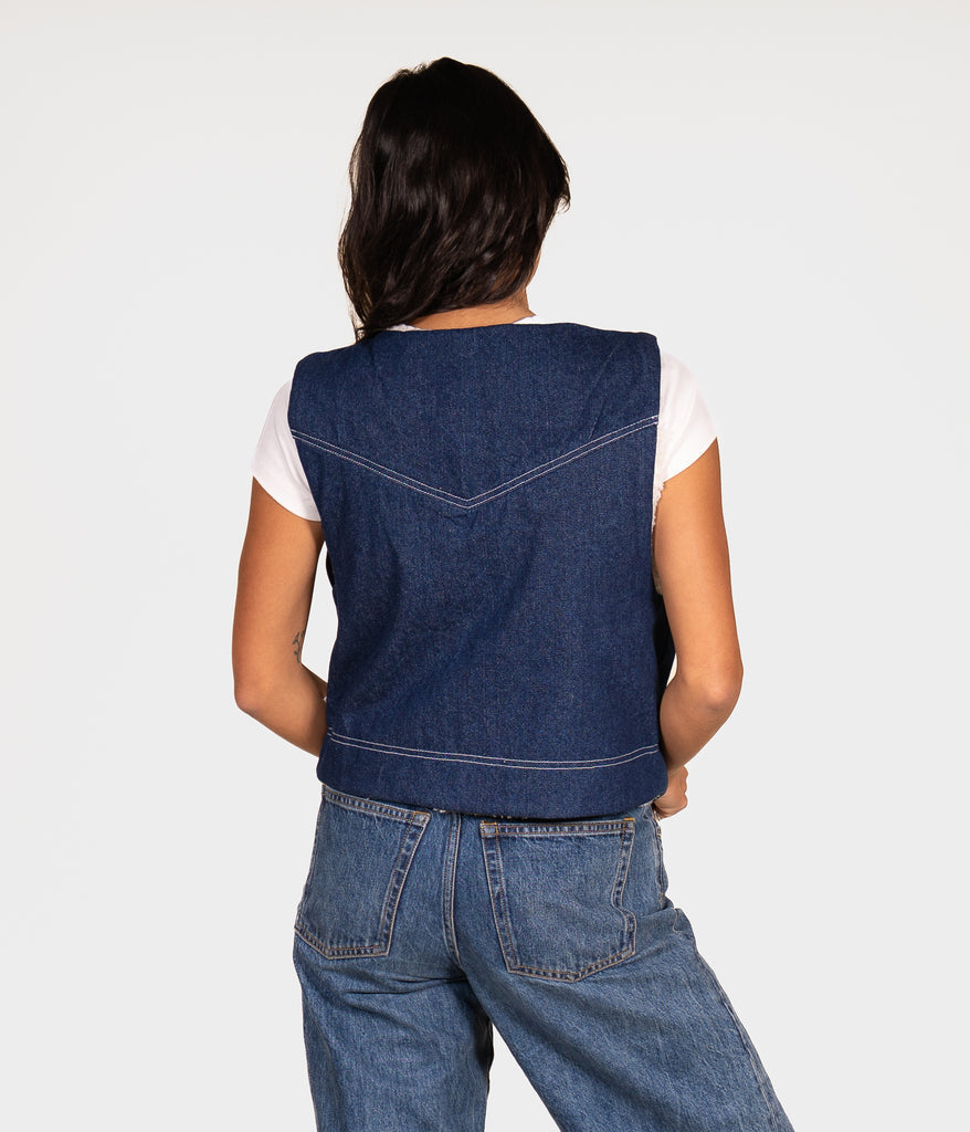 W's Folsom Denim Vest