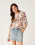 Carve Designs Ws Dylan Gauze Shirt Horizontal Stripe