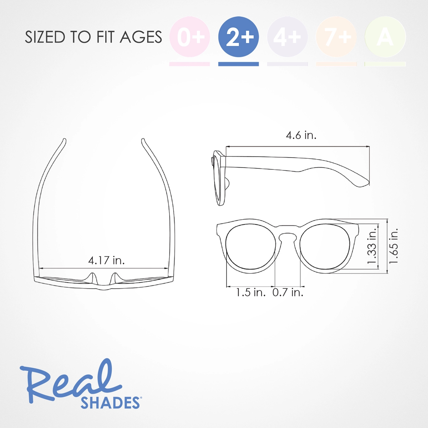 RealShades Unbreakable Frames 0+