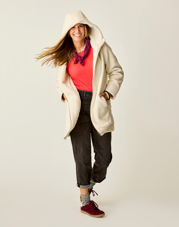 Carve Designs Ws Sutton Boucle Jacket Birch
