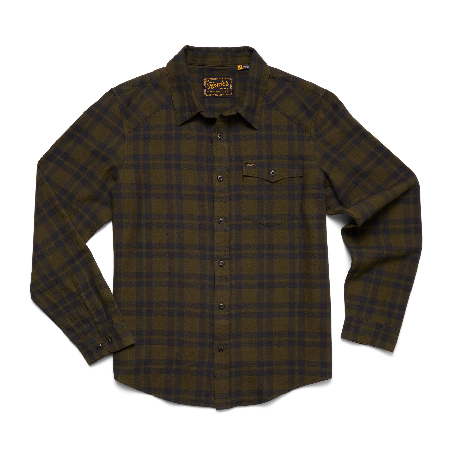 Howler Brothers Ms La Grange Lightweight Flannel Franklin Plaid: Brick House