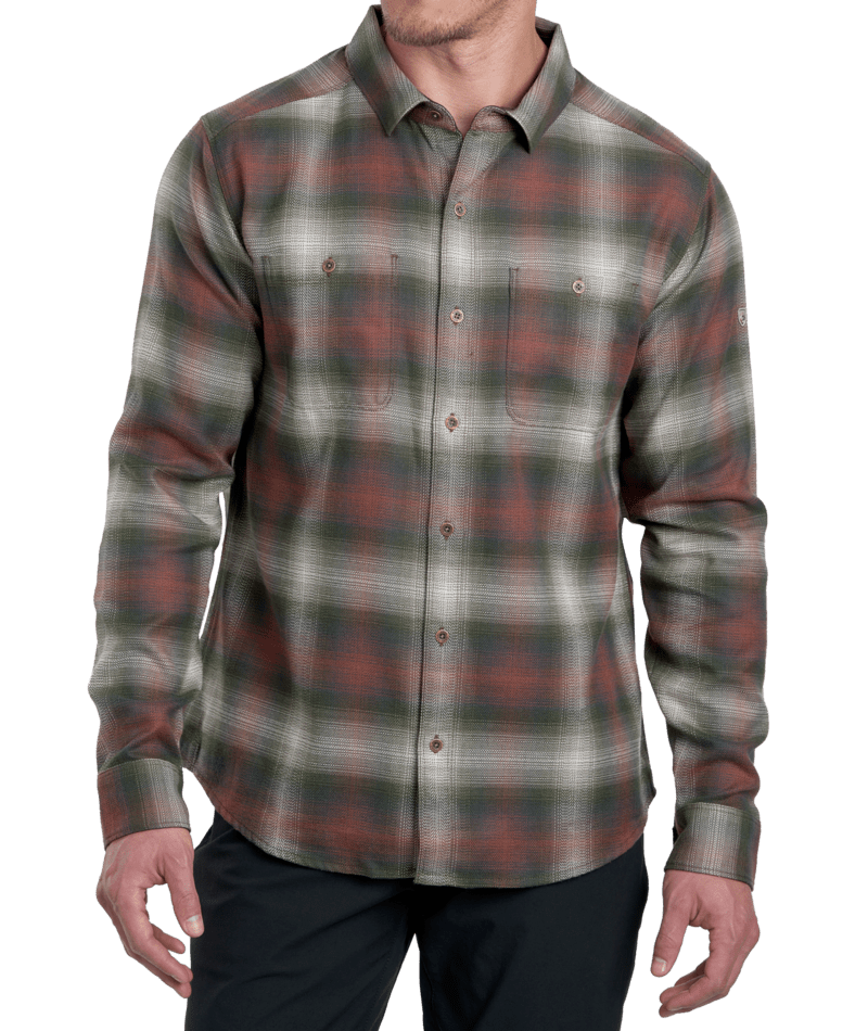 Kuhl Ms Law Flannel LS VINTAGE LEATHER