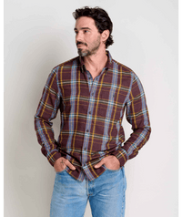 Toad and Co Ms Airsmyth LS Shirt Ocean Pattern