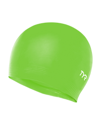 TYR Latex Swim Cap Fluorescent Green