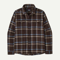Patagonia Ms Fjord Flannel Shirt Crossing: Den Brown