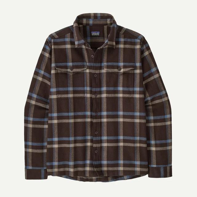 Patagonia Ms Fjord Flannel Shirt Crossing: Den Brown
