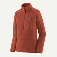 Patagonia Ws R1 Air Zip Neck BURR