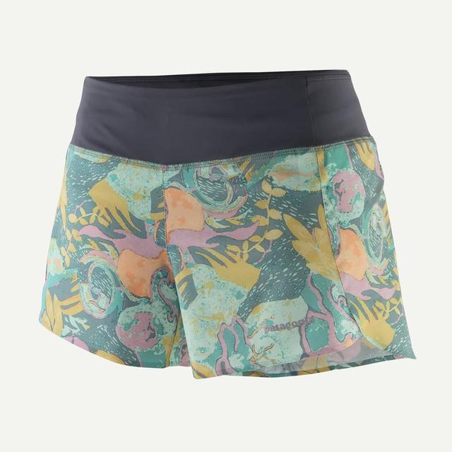 Patagonia Ws Strider Pro Shorts - 3 1/2 Blue Sage