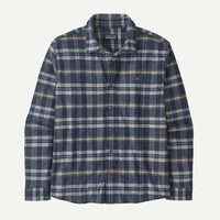 Patagonia Ms Stretch Fjord Flannel Shirt Freeride: New Navy