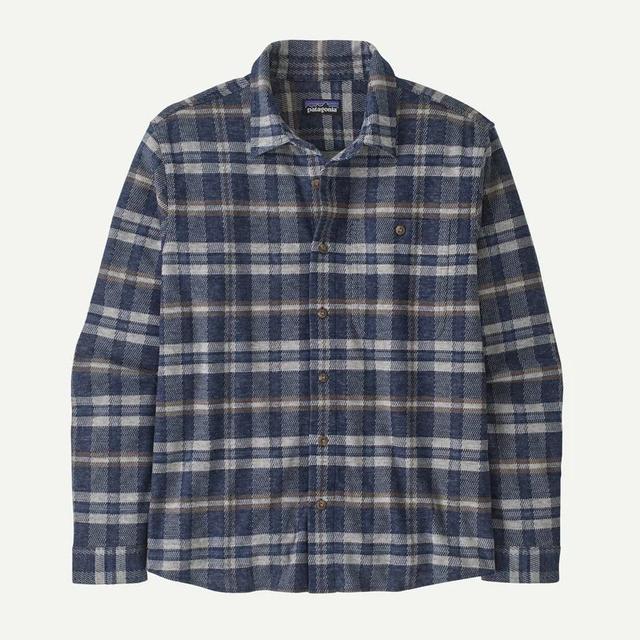 Patagonia Ms Stretch Fjord Flannel Shirt Freeride: New Navy