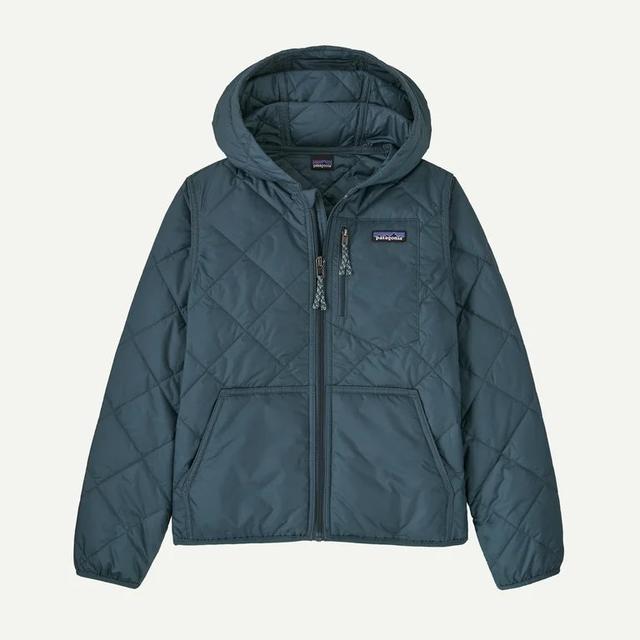 Patagonia Ks Diamond Quilted Hoody Summit Blue