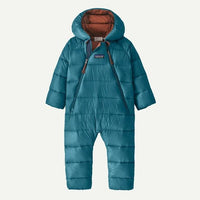 Patagonia Infant Hi-Loft Down Sweater Bunting Glacial Blue