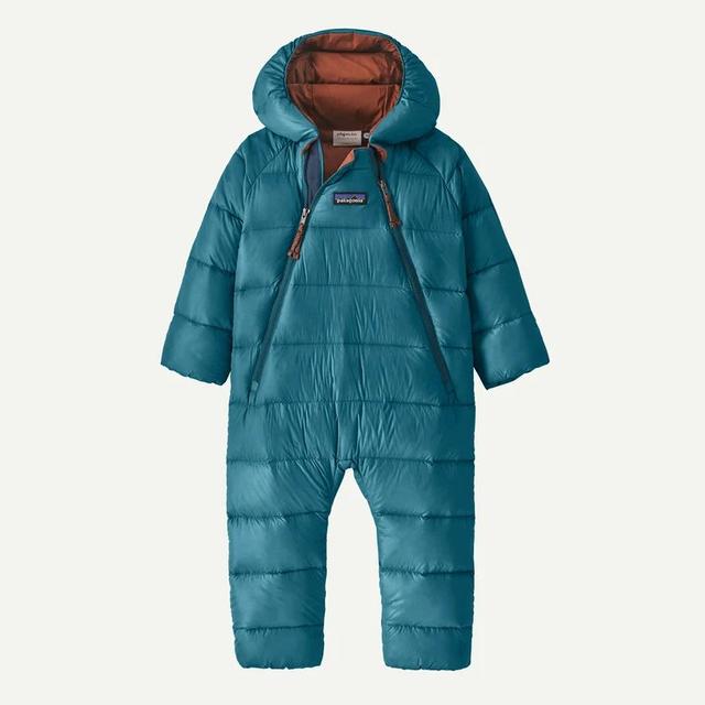Patagonia Infant Hi-Loft Down Sweater Bunting Glacial Blue