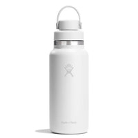 Hydroflask 32oz Wide Mouth w/ Flex Chug Cap White