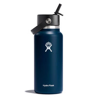 Hydroflask 32oz Wide Mouth w/ Flex Straw Cap Indigo
