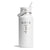 Hydroflask 32oz Wide Mouth w/ Flex Straw Cap White/White