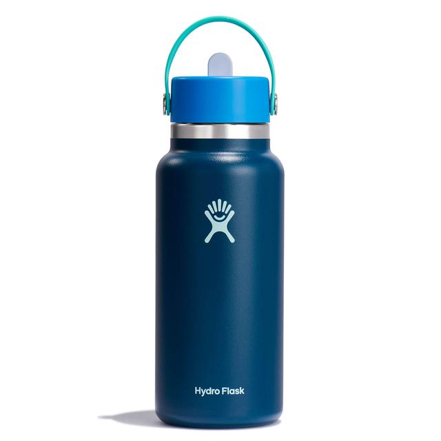 Hydroflask 32oz Wide Mouth w/ Flex Straw Cap Winter Night