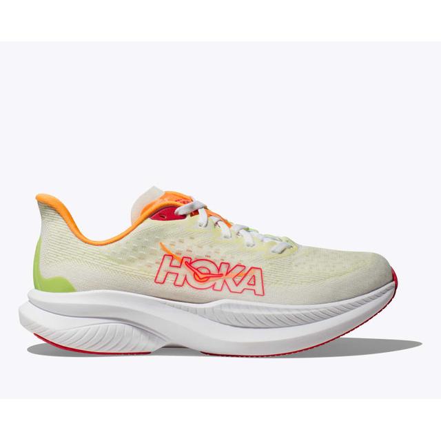 Hoka ONE ONE Ws Mach 6 WTLT (White/Lettuce)