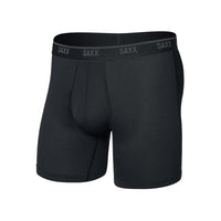 SAXX Ms Quest Quick Dry Mesh Boxer Brief Fly BLK