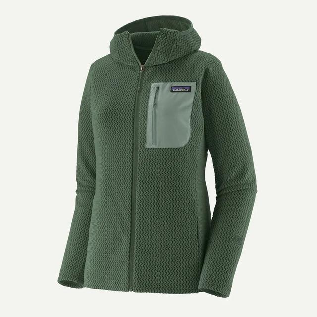 Patagonia Ws R1 Air Full-Zip Hoody Canopy Green