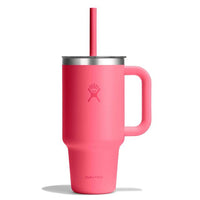 Hydroflask 32oz Travel Tumbler w/ Clear Lid Popstar Pink