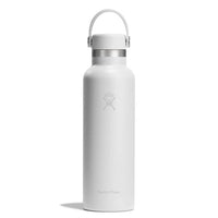 Hydroflask 21oz Standard Mouth Bottle w/ Flex Cap White