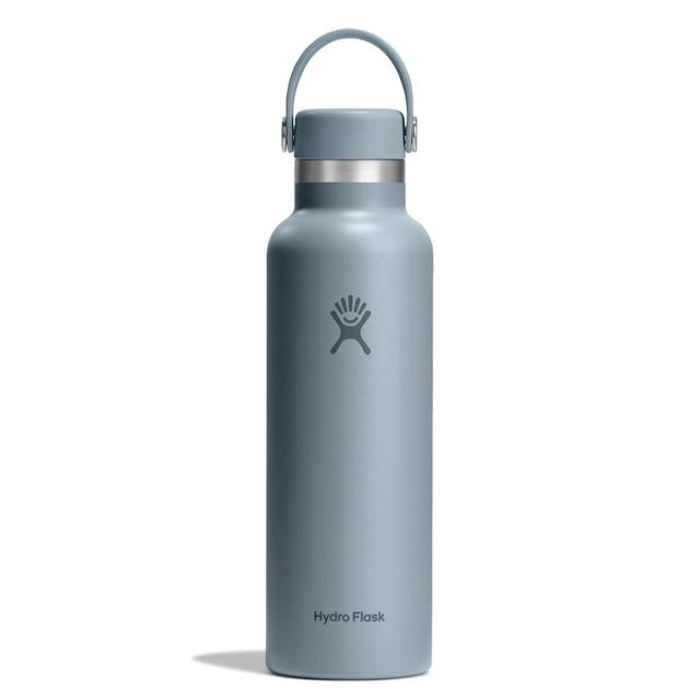 Hydroflask 21oz Standard Mouth Bottle w/ Flex Cap Shale Gray