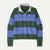 Patagonia Ws L/S Rugby Shirt Wide Stripe: Diver Blue