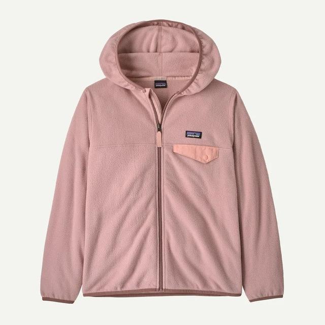 Patagonia Ks Micro D Snap-T Jacket Fuzzy Mauve