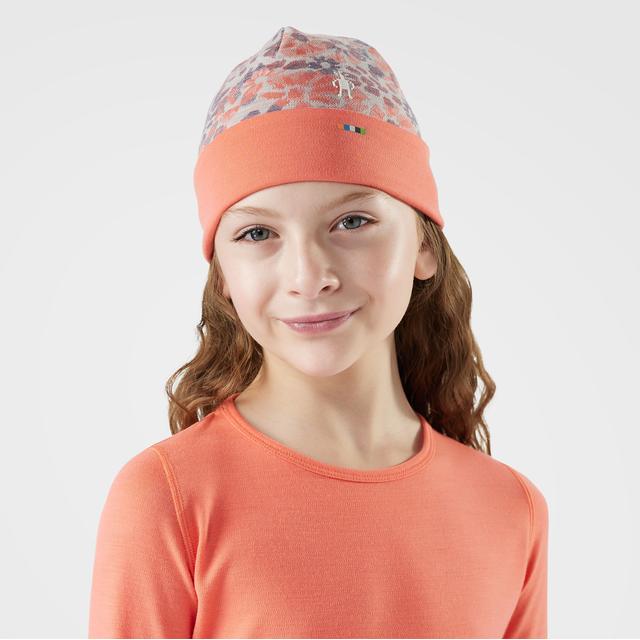 Smartwool Ks Thermal Reversible Cuffed Beanie Coral Reef Floral