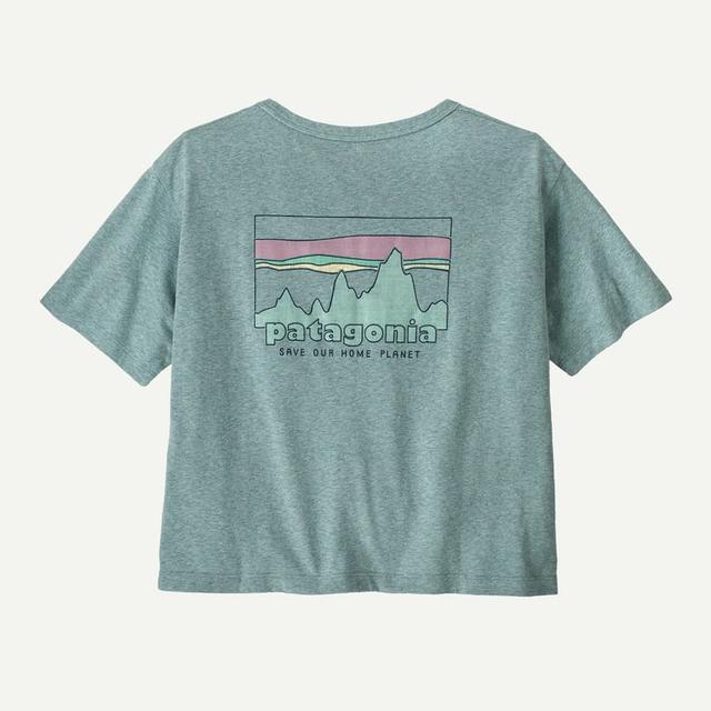 Patagonia Ws 73 Skyline Easy Cut Responsibili-Tee BLSG