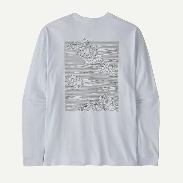 Patagonia Ms L/S Strataspire Responsibili-Tee WHI