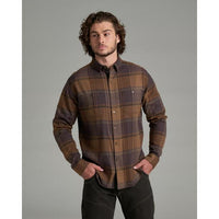 Kuhl Ms Fugitive Flannel LS BRONZE BLUE