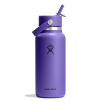 Hydroflask 32oz Wide Mouth w/ Flex Straw Cap Utopia Purple/Utopia Purple