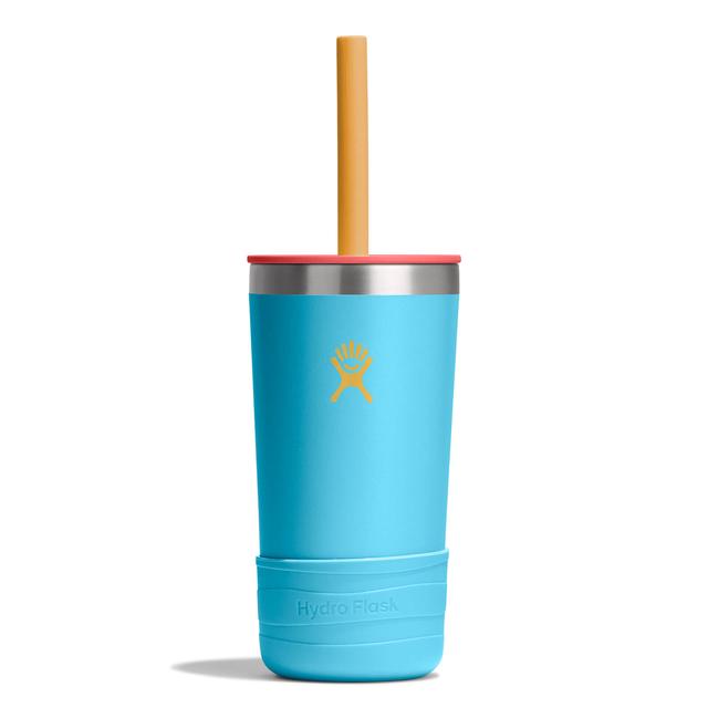 Hydroflask Ks 12oz Tumbler with Straw and Boot Blue Jay
