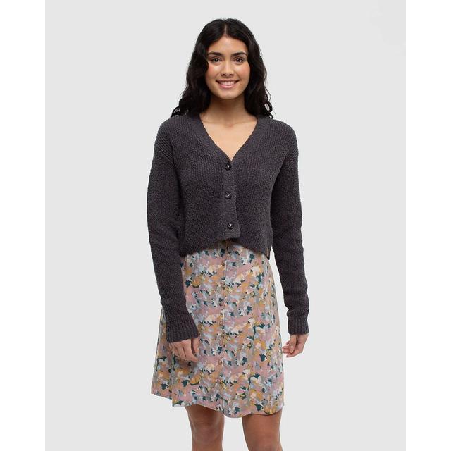 tentree Ws Poplar Cardigan Graphite