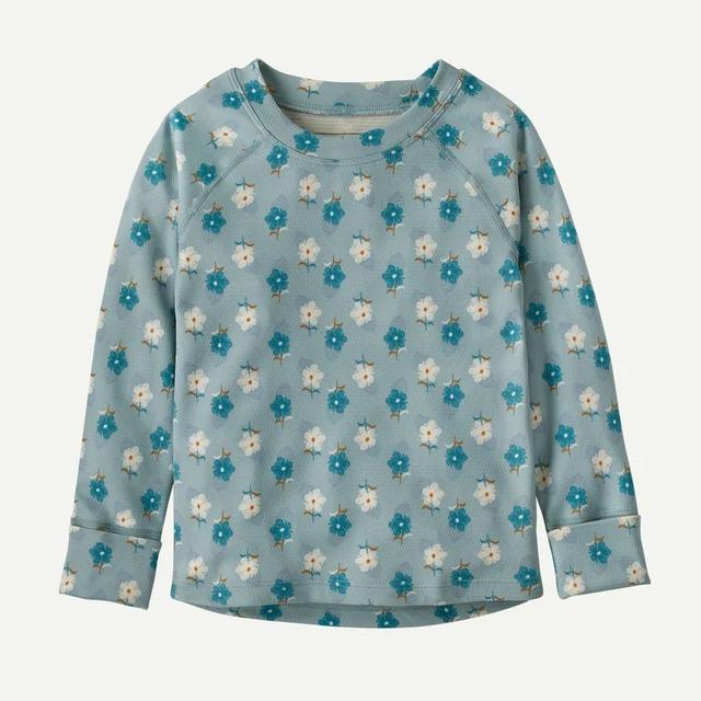 Patagonia Baby Cap MW Crew Snow Ditsy: Virtually Blue