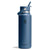 Hydroflask 40oz Wide Mouth w/ Flex Straw Cap Harbor Blue