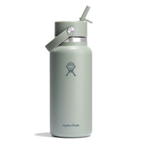 Hydroflask 32oz Wide Mouth w/ Flex Straw Cap Agave/Agave